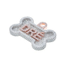 DIAMOND Dog ID Tag (customizable) - Shryne Diamanti & Co.