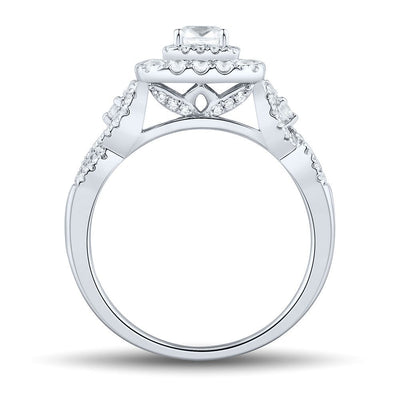 SHRYNE'S Signature Collection Shryne Diamanti & Co Collections Edition 1 ct. tw. DIAMOND Engagement Ring in 14K White Gold - Shryne Diamanti & Co.