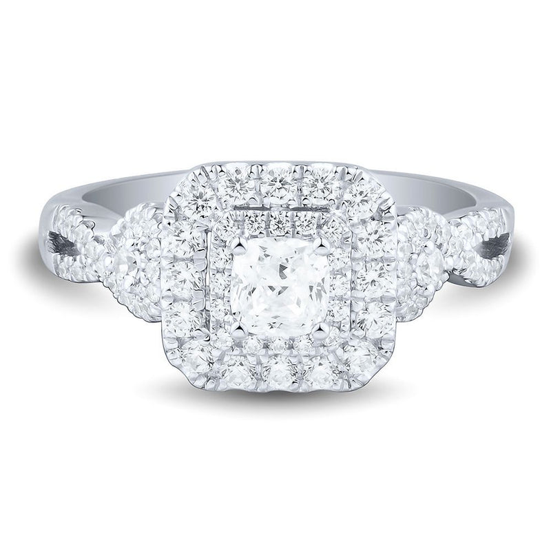 SHRYNE'S Signature Collection Shryne Diamanti & Co Collections Edition 1 ct. tw. DIAMOND Engagement Ring in 14K White Gold - Shryne Diamanti & Co.