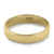 Solid 14K Yellow Gold 4mm Classic Wedding Band - Shryne Diamanti & Co.