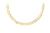 4.5MM Flat Curb Link 14k Solid Gold Chain