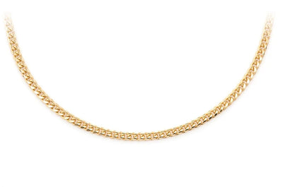 2MM Miami Cuban 14k Solid Gold Chain