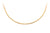 1MM Franco 14k Solid Gold Chain