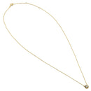 Solid 14K Yellow Gold Round Halo Lab Diamonds Necklace - Shryne Diamanti & Co.