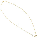 Solid 14K Yellow Gold Simple Wreath Diamond Necklace - Shryne Diamanti & Co.