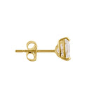 .84 ct Solid 14K Gold Trillion Lab Diamonds Earrings - Shryne Diamanti & Co.