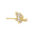 Solid 14K Gold Trendy Branch Lab Diamonds Earrings - Shryne Diamanti & Co.