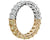 Radiant-Cut Half And Half Yellow Diamond Eternity Ring In 18k Yellow And White Gold (4 3/8 Ct. Tw.) - Shryne Diamanti & Co.