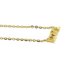 Solid 14K Yellow Gold Love Necklace - Shryne Diamanti & Co.