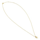 Solid 14K Gold Layered Cross Diamond Necklace - Shryne Diamanti & Co.