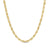 Men's 4.4mm Diamond-Cut Glitter Rope Chain Necklace in 10K Gold - Shryne Diamanti & Co.