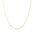 1.0mm Box Chain Necklace in 10K Gold - 22" - Shryne Diamanti & Co.