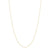 Ladies' 0.5mm Cable Chain Necklace in 14K Gold