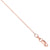 Ladies' 0.8mm Cable Chain Necklace in 14K Gold - 16"