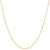 0.6mm Box Chain Necklace in 14K Gold - 18"