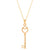 Heart Key Pendant in 10K Gold