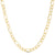 Men's 7.2mm Figaro Chain Necklace in Hollow 14K Gold - 26"