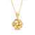 Love Knot Pendant in 14K Gold