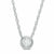 1/10 CT. Diamond Solitaire Necklace in 10K