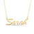 Script Name Necklace in 10K Gold (1 Line)