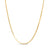 Ladies' 1.0mm Foxtail Chain Necklace in 14K White Gold - 18"