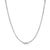 Ladies' 1.0mm Foxtail Chain Necklace in 14K White Gold - 18"