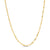 Ladies' 1.5mm Diamond-Cut Bar and Bead Chain Necklace in 14K Gold - 18"