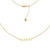 Mini Disc Choker Necklace in 14K Gold - 16"