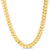 Men's 7.4mm Hollow Cuban Curb Chain Necklace in 10K Gold - 22"