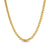 Men's 3.15mm Diamond-Cut Franco Snake Chain Necklace in 14K Gold