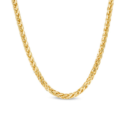 Ladies' 3.15mm Diamond-Cut Franco Snake Chain Necklace in 14K Gold