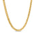 Men's 4.5mm Diamond-Cut Franco Snake Chain Necklace in 14K Gold - 28"