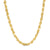 Men's 4.5mm Rope Chain Necklace in 14K Gold