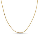 Ladies' 1.4mm Adjustable Snake Chain Necklace in 14K Gold - 22"