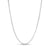 Made in Italy 0.85mm Wheat Chain Necklace in 10K White Gold - 18"