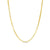 Made in Italy Men's 0.8mm Adjustable Box Chain Necklace in 14K Gold - 22" - Shryne Diamanti & Co.