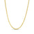 Made in Italy 1.1mm Adjustable Wheat Chain Necklace in 14K Gold - 22" - Shryne Diamanti & Co.