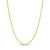 Made in Italy 1.2mm Adjustable Rope Chain Necklace in 14K Gold - 22" - Shryne Diamanti & Co.