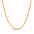 2.4mm Round Box Chain Necklace in 14K Gold - 20"