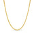 2.4mm Diamond-Cut Glitter Rope Chain Necklace in 10K Gold - 20" - Shryne Diamanti & Co.