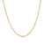 Men's 2.4mm Diamond-Cut Solid Glitter Rope Chain Necklace in 10K Gold - 22" - Shryne Diamanti & Co.