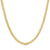 Made in Italy Hollow 4.5mm Cuban Curb Chain Necklace in 10K Gold - Shryne Diamanti & Co.