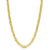 Made in Italy Men's 4.1mm Hollow Franco Snake Chain Necklace in 10K Gold - 26" - Shryne Diamanti & Co.