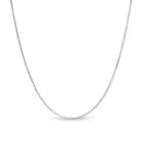 1.0mm Solid Snake Chain Necklace in 14K Gold - 20"