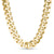 11.3mm Hollow Curb Chain Necklace in 14K Gold