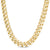 10.75mm Cuban Curb Chain Necklace in 14K Gold