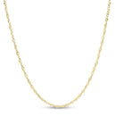 1.5mm Singapore Chain Necklace in 10K Gold