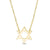 Star of David Necklace in 14K Gold