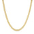 Made in Italy Men's 5.6mm Diamond-Cut Hollow Cuban Curb Chain Necklace in 10K Gold - 22" - Shryne Diamanti & Co.