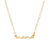 Elliot Young Cursive "mama" Necklace in 14K Gold - 16.5"